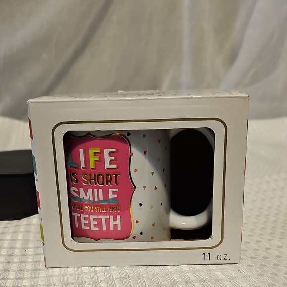 Colorful Heart Pattern Mug - Picture 7 of 7